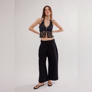 Free People Sweet Talk Linen Chino Pants